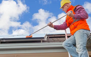 Llangwyryfon soft wash roof cleaning